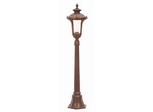 4059157251960 - Etc-shop - Außenleuchte Stehleuchte Wegeleuchte Kandelaber Säule Bronze-Platine h 115 cm