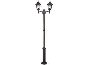 4059157252417 - Außenleuchte Stehleuchte Kandelaber Pfostenlampe Garten Wegeleuchte H 227 cm