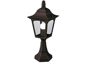 4059157252448 - Etc-shop - Außenleuchte Sockelleuchte Laterne h 44cm Schwarz Gartenleuchte Standlampe