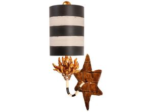 4059157254466 - Etc-shop - Wandlampe Leuchte Stahl Schwarz Gold h 504 cm Flurlampe Schlafzimmerleuchte