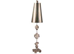 4059157254725 - Tischleuchte Beistelllampe Wohnzimmerleuchte Stahl Silber h 977 cm