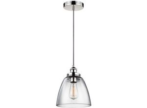 4059157255746 - Etc-shop - Pendellampe Deckenleuchte Hängelampe Glas Nickel d 228 cm Wohnzimmerlampe