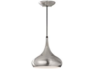 4059157255937 - Etc-shop - Pendellampe Deckenlampe Hängeleuchte Stahl Edelstahl d 254 cm Esszimmerlampe