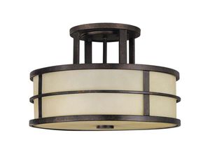 4059157257177 - Deckenleuchte Wohnzimmerlampe Stahl Bronze d 344 cm 3 Flammig Lampe