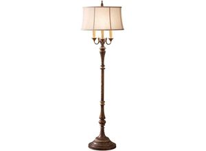 4059157257245 - Stehlampe Stehleuchte Wohnzimmerlampe Stahl Crackle H 1594 cm 4 Flammig