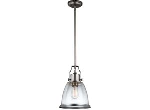 4059157257450 - Pendellampe Deckenleuchte Hängelampe Stahl Nickel d 24 cm Esszimmerlampe