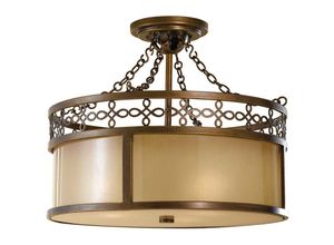 4059157257795 - Pendellampe Deckenlampe Hängelampe Glas Eisen Bronze D 432 cm Esszimmerlampe