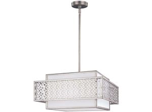 4059157257917 - Etc-shop - Pendellampe Deckenleuchte Hängelampe Stahl Leinen d 502 cm Esszimmerlampe