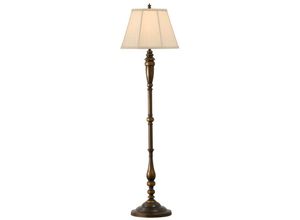 4059157258143 - Etc-shop - Stehlampe Stehleuchte Wohnzimmerlampe Stahl Bronze h 1575 cm 1 Flammig