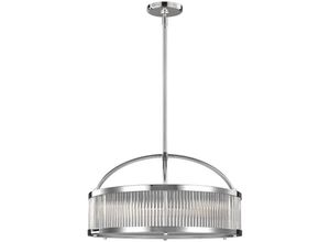 4059157258860 - Pendellampe Hängelampe Deckenleuchte Stahl Chrom Wohnzimmerlampe b 295 cm