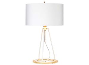 4059157259447 - Tischlampe Schreibtischlampe Beistelllampe Nachttischleuchte H 737 cm Gold