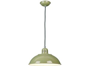 4059157260504 - Etc-shop - Pendelleuchte Deckenlampe Hängeleuchte Stahl Grün d 30 cm Esszimmerlampe