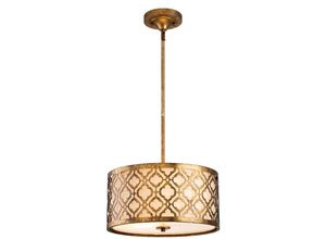 4059157260764 - Pendellampe Hängelampe Deckenleuchte Stahl Gold D 406 cm Esszimmerlampe