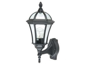 4059157261570 - Etc-shop - Außenleuchte Wandlampe ALU-Guss Schwarz h 427 cm Gartenlampe Antik 1 Flammig