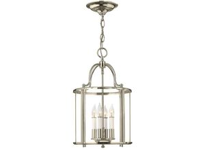 4059157263611 - Etc-shop - Pendelleuchte Deckenlampe Hängeleuchte Stahl Glas d 297 cm Wohnzimmerlampe