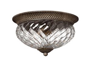 4059157264823 - Etc-shop - Deckenleuchte Wohnzimmerleuchte Lampe Perlbronze d 406 cm 3 Flammig Stahl Glas