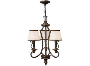 4059157264878 - Etc-shop - Kronleuchter Hängelampe Deckenleuchte Stahl Bronze d 464 cm 3 Flammig Luster