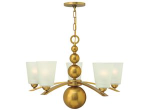 4059157265813 - Kronleuchter Hängelampe Deckenlampe Stahl Glas Messing D 686 cm Vintage-Lampe