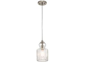 4059157268357 - Etc-shop - Hängeleuchte Deckenlampe Pendellampe Glas Nickel d 147 cm Esszimmerlampe