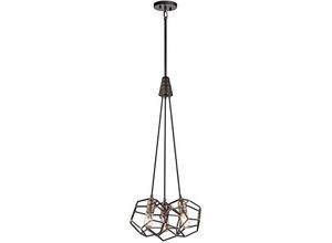 4059157268371 - Kronleuchter Deckenlampe Hängeleuchte Stahl d 476 cm Esszimmerleuchte