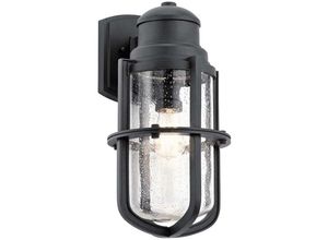 4059157268760 - Etc-shop - Außenleuchte Wandlampe Glas h 444 cm 1 Flammig IP44 Gartenlampe Hofleuchte