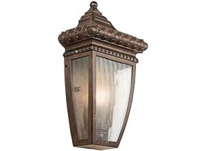 4059157269064 - Etc-shop - Außenleuchte Laterne Wandlampe Metall Regenlass h 298 cm 1 Flammig Antik Bronze