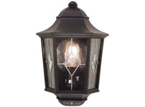 4059157270367 - Außenleuchte Wandlampe Laterne ALU-Druckguss Schwarz 1 Flammig H 359 cm IP43