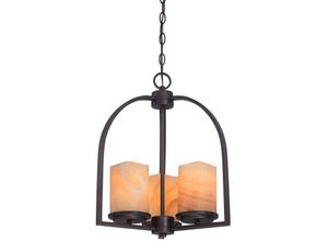 4059157271753 - Etc-shop - Hängeleuchte Deckenlampe Pendelleuchte Onyx Metall d 419 cm Esszimmerleuchte