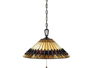 4059157272118 - Pendelleuchte Deckenlampe Hängelampe Vintage-Bronze d 495 cm 3 Flammig