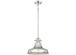 4059157272460 - Etc-shop - Hängeleuchte Pendellampe Deckenleuchte Metall Glas Silber 1 Flammig d 343 cm