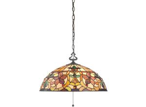 4059157272910 - Hängeleuchte Deckenlampe Pendelleuchte Tiffany-Glas Metall D 508 cm Bronze