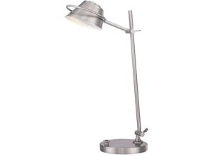 4059157273894 - Tischlampe Schreibtischleuchte Beistelllampe Bürolampe Nickel h 51 cm led Lampe