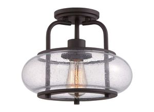 4059157274273 - Deckenleuchte Lampe Wohnzimmerleuchte Metall Glas Bronze d 305 cm