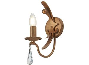 4059157275751 - Etc-shop - Wandleuchte Lampe Stahl Goldpatina b 106 cm Flurleuchte 1 Flammig