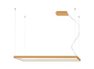 4059157331952 - Etc-shop - Pendelleuchte Wohnzimmerlampe Hängeleuchte gold led Schlafzimmerlampe h 150 cm