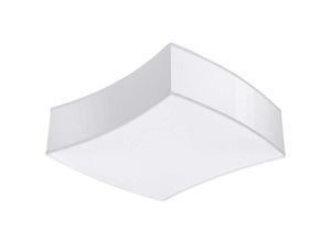 4059157332560 - Etc-shop - Deckenleuchte Deckenlampe pvc Weiß l 39 cm Wohnzimmerleuchte Schlafzimmerlampe