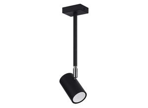 4059157333116 - Etc-shop - Deckenlampe Deckenleuchte Wohnzimmerleuchte Stahl Schwarz 1 Flammig h 33 cm