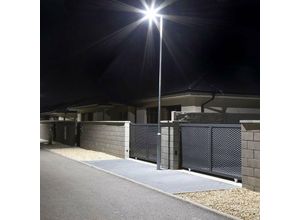 4059157333628 - Etc-shop - led Strassenlampe Parkplatzbeleuchtung Außen Straßenlaterne 30 Watt led Straßenleuchte für draußen Aluminium schwarz 30W 2350lm 6400K