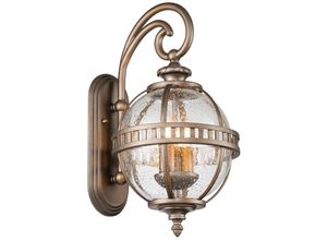 4059157346680 - Wandleuchte Außenlampe Laterne bronze Haustürlampe Gartenlampe 2 flammig messing