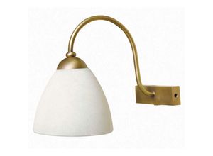 4059157358720 - Wandleuchte Flurlampe Wohnzimmerleuchte gold weiß Schlafzimmerlampe E27 H 56 cm