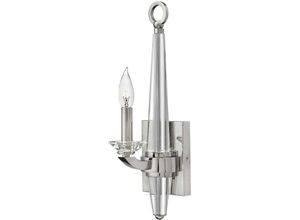 4059157360136 - Wandleuchte Wandlampe Flurleuchte Schlafzimmerleuchte Kristalle Nickel b 12 cm