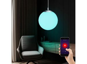 4059157364868 - Etc-shop - Hängeleuchte Pendelleuchte Lampe Hängelampe Esszimmerleuchte Wohnzimmerlampe Smart Home App Steuerung Farbwechsler dimmbar rgb led 10W