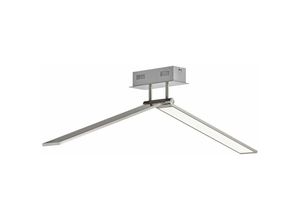 4059157365810 - Etc-shop - led Deckenleuchte flach lang Deckenlampe schwenkbar led Lange Lampe Decke dimmbar alu 1x led 265W 1700Lm warmweiß l 100 cm