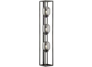 4059157370753 - Etc-shop - Stehleuchte Standlampe Wohnzimmerlampe Metall Schwarz h 130 cm Fußschalter