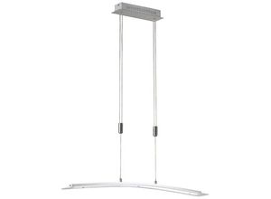 4059157371262 - Hängeleuchte Pendelleuchte Esszimmerlampe led silber dimmbar Höhenverstellbar