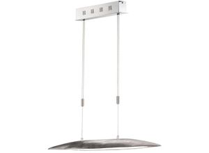 4059157371279 - Etc-shop - Hängeleuchte Pendelleuchte Esszimmerlampe led silber dimmbar Höhenverstellbar