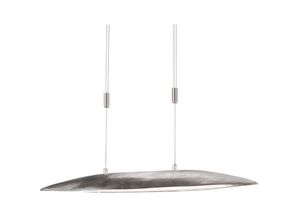 4059157371422 - Etc-shop - Zugpendelleuchte Hängelampe Esstischlampe silber höhenverstellbar led dimmbar