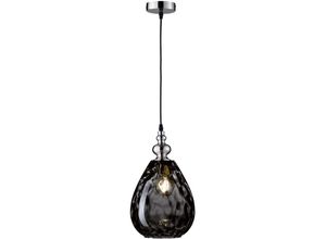 4059157371842 - Etc-shop - Pendellampe Hängelampe Esstischlampe Wohnzimmerleuchte Glas rauch h 140 cm