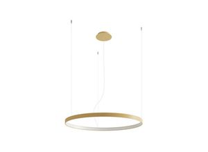 4059157377066 - Etc-shop - Pendellampe Wohnzimmerlampe Hängelampe Deckenleuchte led Gold 50W 4000K d 78 cm