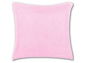 4059222012816 - Bestlivings - Kissenhülle Kuschel 30x30cm Kissenbezug Dekokissen Auswahl rosa - hellrosa mit Füllung - Rosa